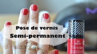 Poser du vernis semipermanent soi même [upl. by Leyla]