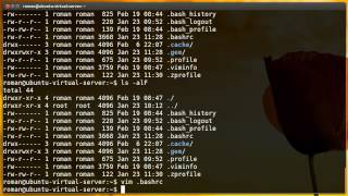 Научись Linux bashrc и команда alias эпизод 8 [upl. by Oam]