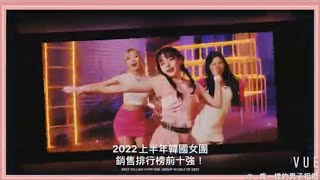 TOP102022上半年韓國女團銷售排行榜前十強！ BEST SELLING KPOP GIRL GROUP IN 2022 JANJUN Gaon Chart [upl. by Mallis]