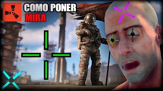 COMO poner MIRA crosshair en RUST y en TODOS los juegos 😱😱 [upl. by Sandstrom835]