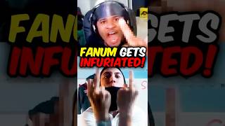 Fanum Gets Angry 😡 👀 song music rap fanum streamer like subscribe [upl. by Enomyar580]