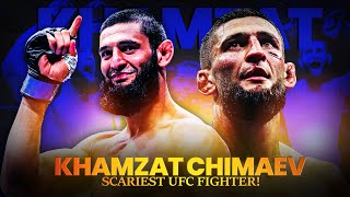 Why is Khamzat Chimaev UFC Scariest Fighter Ever [upl. by Dorreg554]