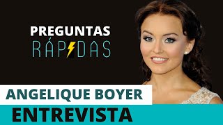 Angelique Boyer Preguntas Rápidas Entrevista [upl. by Pauly]