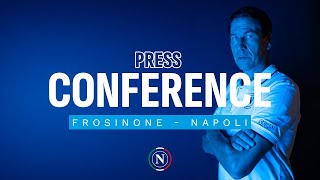 LIVE  La conferenza stampa di Mister Garcia alla vigilia di Frosinone  Napoli [upl. by Dutch]