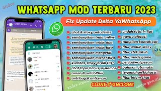 WA DELTA TERBARU 2023  WHATSAPP DELTA 2023  UPDATE DELTA WHATSAPP 2023 [upl. by Ruder744]