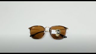 Ray Ban Sunglasses ModelRB2448N Color710 HavanaGoldBrown Lenses [upl. by Winstonn179]