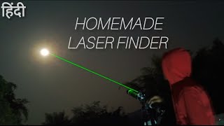 TelescopeHomemade LaserfinderLaser Telescope finderscope [upl. by Ynobe]