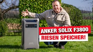 Anker SOLIX F3800  ENORME LEISTUNG  für Zuhause amp Unterwegs [upl. by Hamitaf]