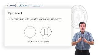 Matemática Discreta  Isomorfismo de grafos Ej1  Jesús Soto [upl. by Akinar]