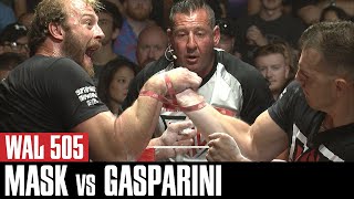 WAL 505 Ermes Gasparini vs Matt Mask Official Video Full Match [upl. by Ramirolg]