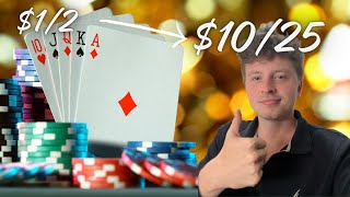 From 12 to 1025 Taking Risks amp Stacking Chips Part 3 [upl. by Carny]