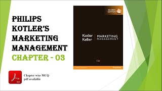 marketing management chapter 3  Philips Kotler  Kotler Keller  IBPS SO marketing mains [upl. by Rednasyl]