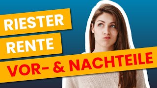 Riester Rente EINFACH erklärt  Vorteile und Nachteile der Riester Rente Teil 2 [upl. by Recneps]