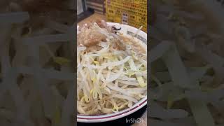 大阪・心斎橋『豚山』の小ぶた🐖は手強かったけど大満足‼️ osaka ramen jiroukei butayama yummy 大阪 心斎橋筋 ラーメン 豚山 二郎系 [upl. by Edvard766]