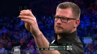 James Wade 120 Checkout  2018 Masters Darts  Round 1 [upl. by Werda]