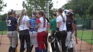 FSU Softball Advanced Camp Highlight Video 2013 [upl. by Maclaine]