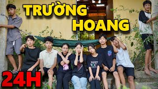 Anh Thời Đại  Thử Thách 24H Cắm Trại Trường Học Hoang  Thanh Tân Kể Chuyện Ma Ái Khóc Nức Nở [upl. by Mir]