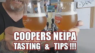 Coopers NEIPA Part 2 Tasting Dry Hops Tips [upl. by Jayne]