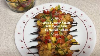 Grilled Chicken with Mango Salsa  Mumtaz Hasham [upl. by Adnorat]