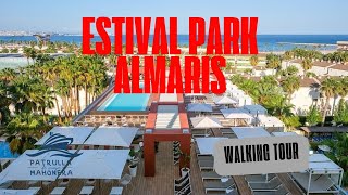 Estival park resort la Pineda walking tour [upl. by Layney785]