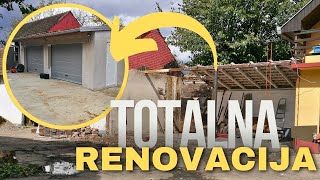 KOMPLETNA RENOVACIJA GARAŽE  GARAGE BUILD EP1 [upl. by Alidia572]