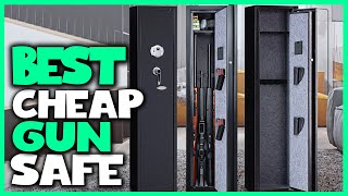 Top 4 Best Cheap Gun Safe Review in 2023  Bluetooth amp Biometric Safe High Capacity Keypad Biometric [upl. by Nosnorb933]