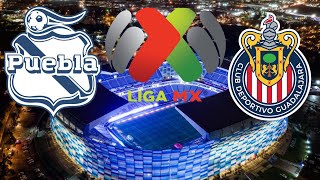 Liga MX  Fecha 14  La Franja Del Puebla VS Chivas Rayadas Del Guadalajara [upl. by Arianne]