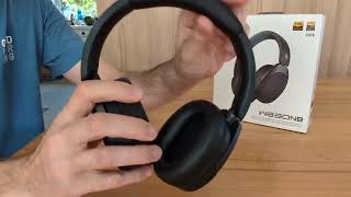 Edifier W830NB Wireless Over Ear Kopfhörer Druckvoller Bass und ordentliche Mitten [upl. by Tingley]