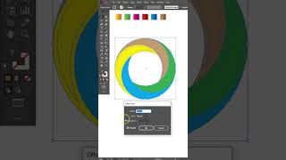 Illustrator CC Tutorial Circle Logo Design Makeover in Illustrator [upl. by Leontyne]