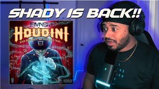 THEY CREATED A MONSTER  EMINEM  Houdini FIRST TIME REACTION  Official Music Video [upl. by Anizor]