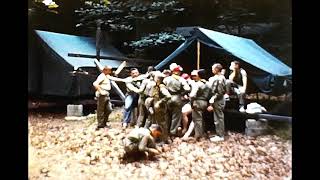 Boy Scout Troop 168 Plainsboro NJ 1968  Possibly First year of Their Troop  Camping amp Swimming [upl. by Adlihtam]