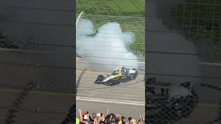 Colton Herta and Alex Palou Music City GP burnouts [upl. by Hendrickson]