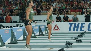 Womens Split Triplet—2019 CrossFit Games [upl. by Verras]