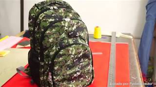 DIY confeccionar una mochila escolar BACKPACK EASY SCHOOLS [upl. by Brittani]