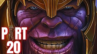 THANOS THE TYRANT iN MARVELS GUARDIANS OF THE GALAXY PS5 GAMEPLAY PART 19 FULL GAME [upl. by Noma]