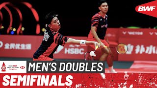 HSBC BWF World Tour Finals 2024  GohIzzuddin MAS vs AlfianArdianto INA  SF [upl. by Annahavas3]