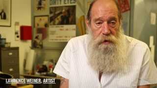 WHO IS ISA GENZKEN  Lawrence Weiner [upl. by Anitnerolf]