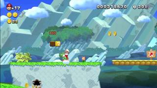 Acorn Plains3 Yoshi Hill New Super Mario Bros Wii U [upl. by Norven]