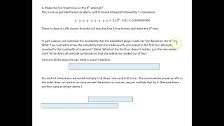 The Binomial Model  Bernoulli Trials [upl. by Fujio]