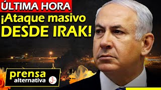 Israel sufre GOLPIZA iraquí Drones atacan en masa [upl. by Eanod737]