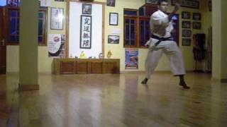 Seisan  Okinawa Shorin Ryu Karatedo KYUDOKAN [upl. by Alten]