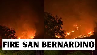 Fastmoving Line fire forces evacuations in San Bernardino mountain towns [upl. by Hannahsohs203]