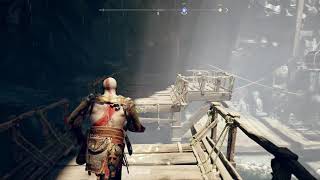 God of War Landsuther Mines Get to Secret Ledge Area [upl. by Jeana]