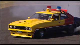 Mad Maxs Yellow Interceptor Burnouts [upl. by Eiramaliehs]