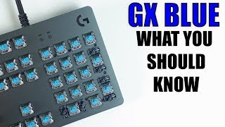 Logitechs NEW Clicky GX Blue Switch  G512 vs G513 Review and Comparison [upl. by Enelyar402]