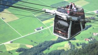 Stanserhorn Funicular amp Cabrio Cable Car [upl. by Aretta411]