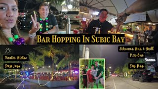 Night Life in Subic Bay Freeport Zone  Bar Hopping subicbay lifestyle nightlife [upl. by Enineg]