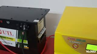 Liion battery selection in UTL Gamma 3350 Inverter utlsolar solar9 [upl. by Fleisher]