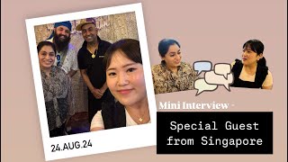 Special Guest from Singapore 🇸🇬  KOREAN PUNJABAN [upl. by Zak]