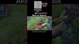 Akai vs Aldous mobilelegends mlbbcreatorcamp akai aldous shorts [upl. by Anenahs]